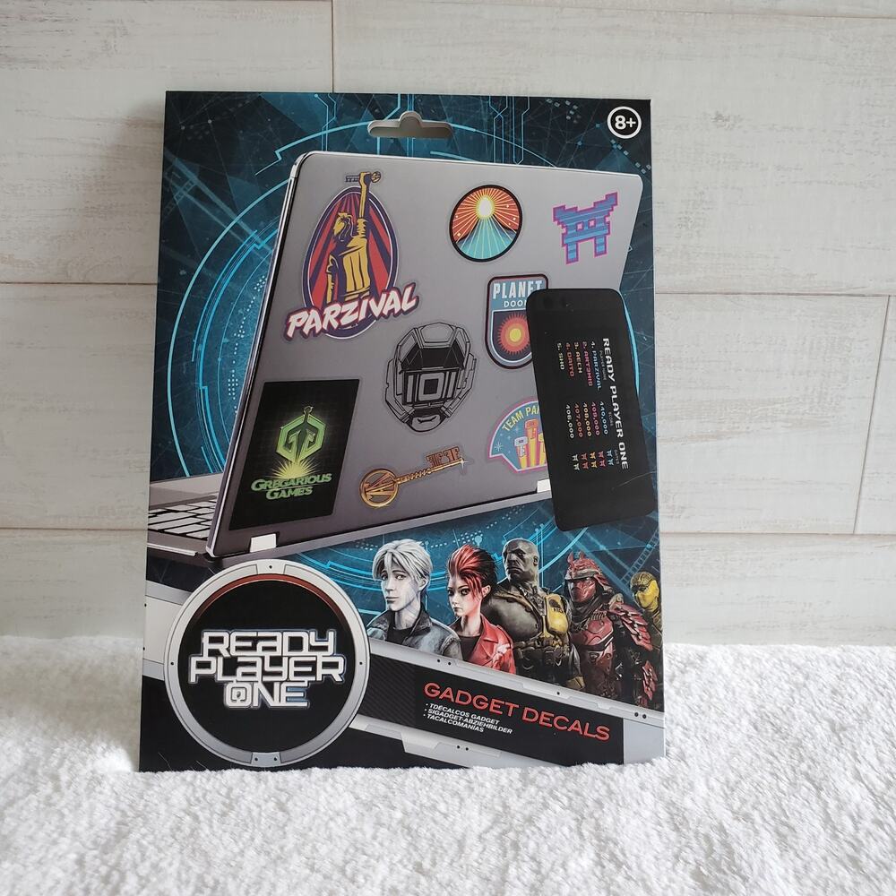 Ready Player One Vinyl Gadget Decal Sticker Pack